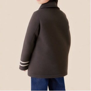 New design winter warm long coat for boys