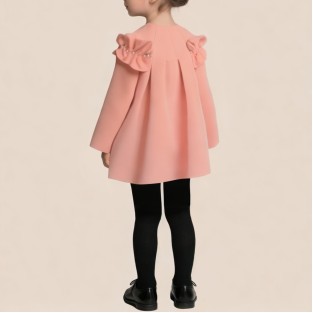 High-quality pink winter coat for girls