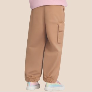 Durable and comfortable girls' work pants