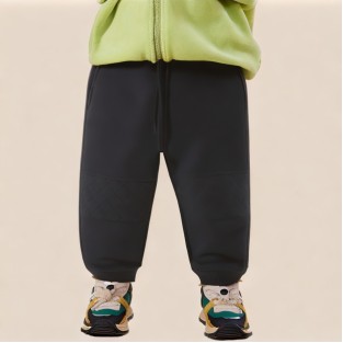Black comfortable boys' athletic pants