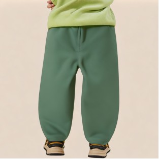 Soft pure cotton boys' sports pants