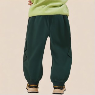 High-quality workwear pocket boys' sports pants
