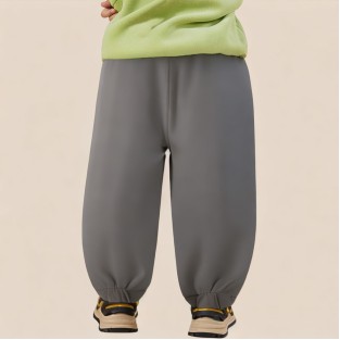 Cartoon print comfortable boys' pants